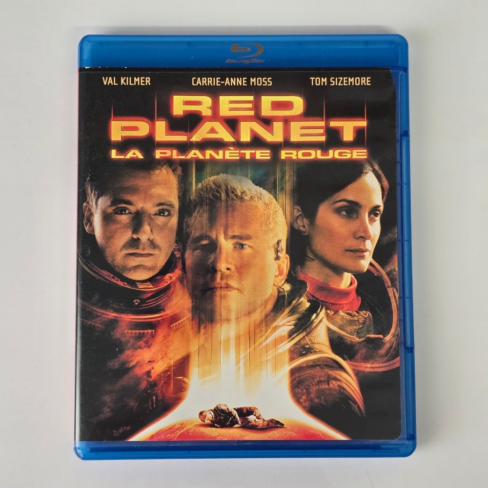 Red Planet Blu-Ray Movie Val Kilmer Sci-Fi Space Adventure Warner Bros